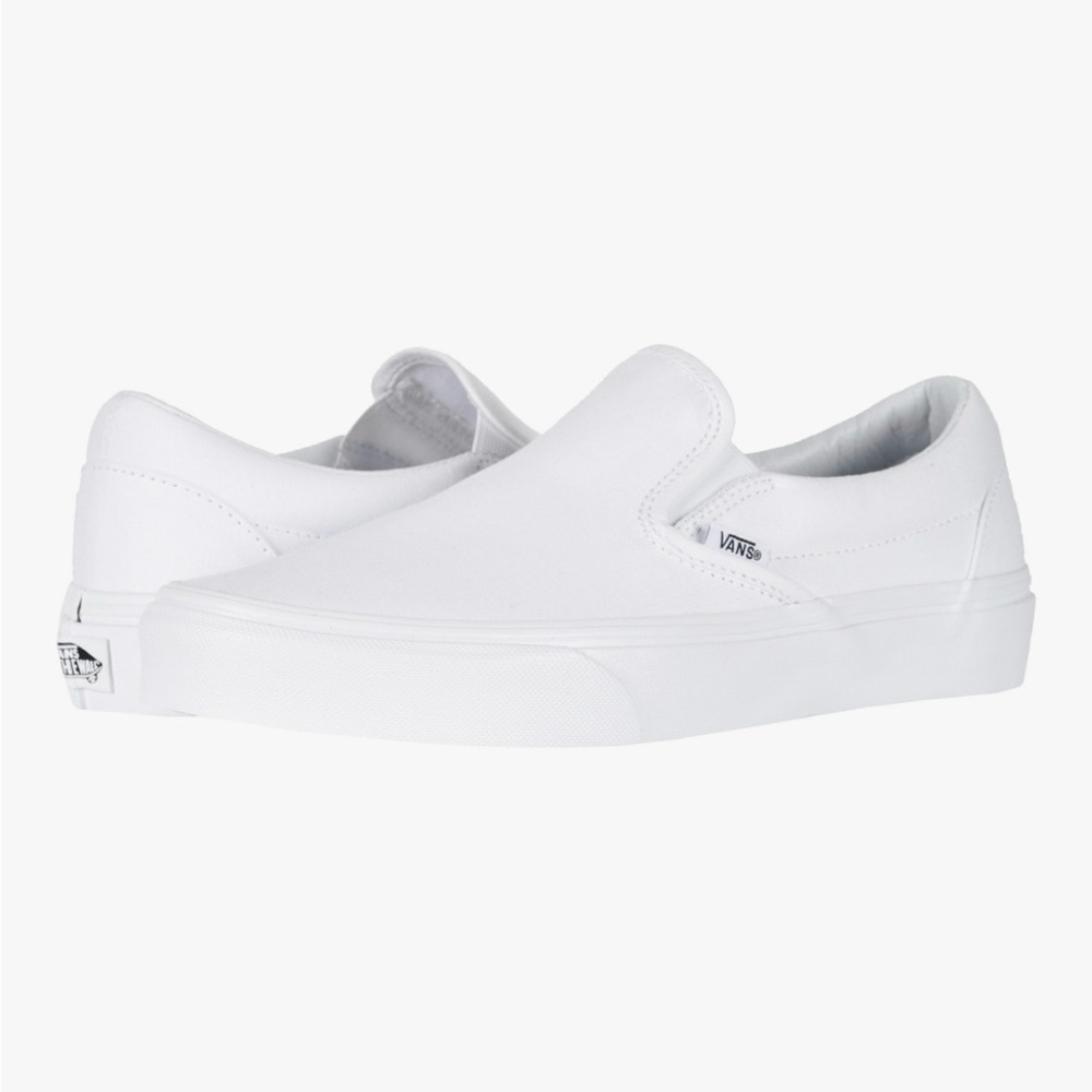 COPY - Vans White Slip-On Sneakers